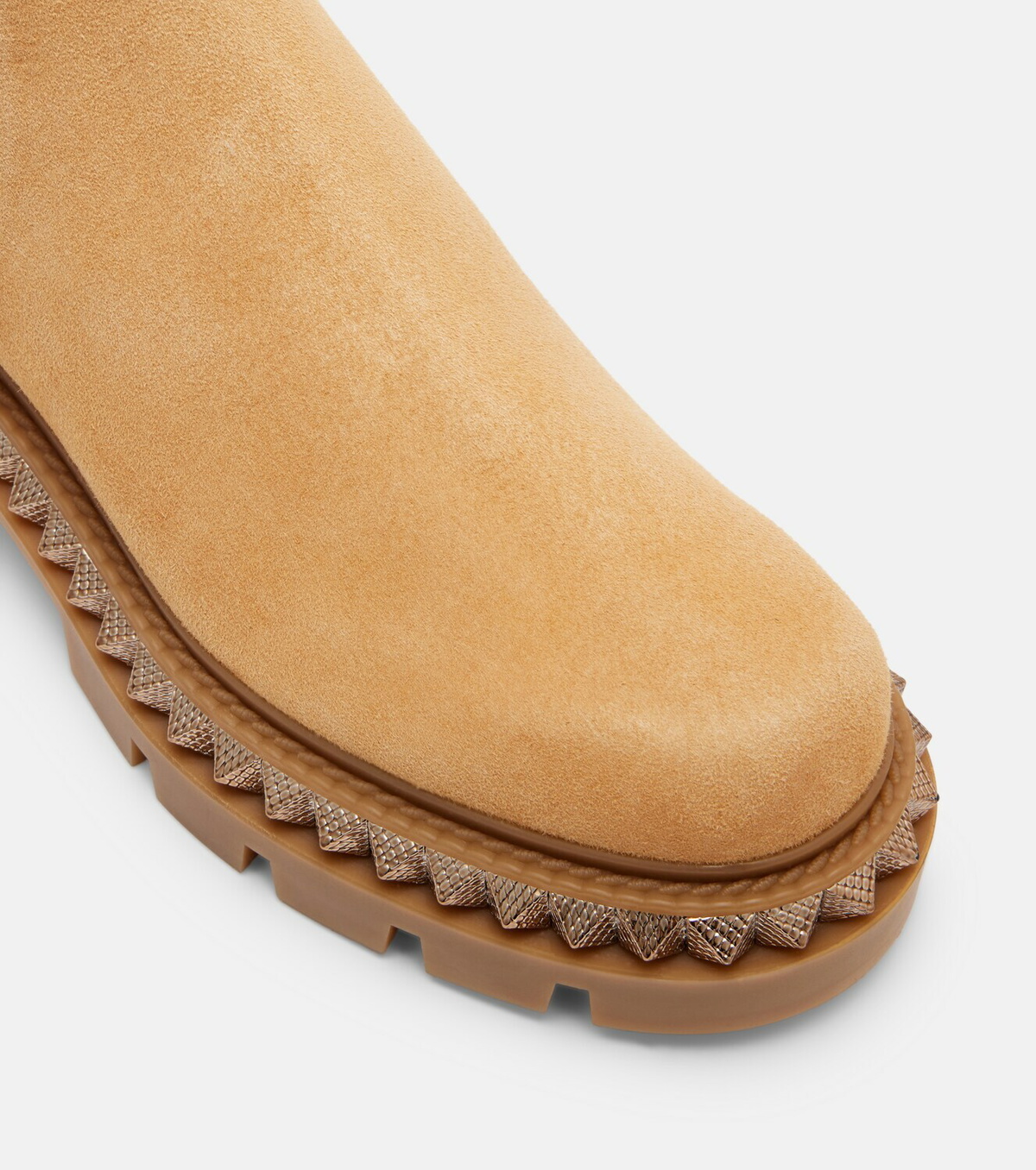Christian Louboutin St Emilia shearling-trimmed Chelsea boots