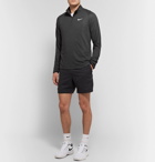 Nike Tennis - NikeCourt Challenger Dri-FIT Mesh Half-Zip Tennis Top - Men - Black