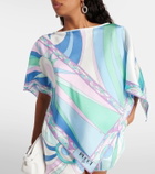 Pucci Cigni silk top