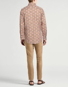 Fedeli Mens Shirt in Brown