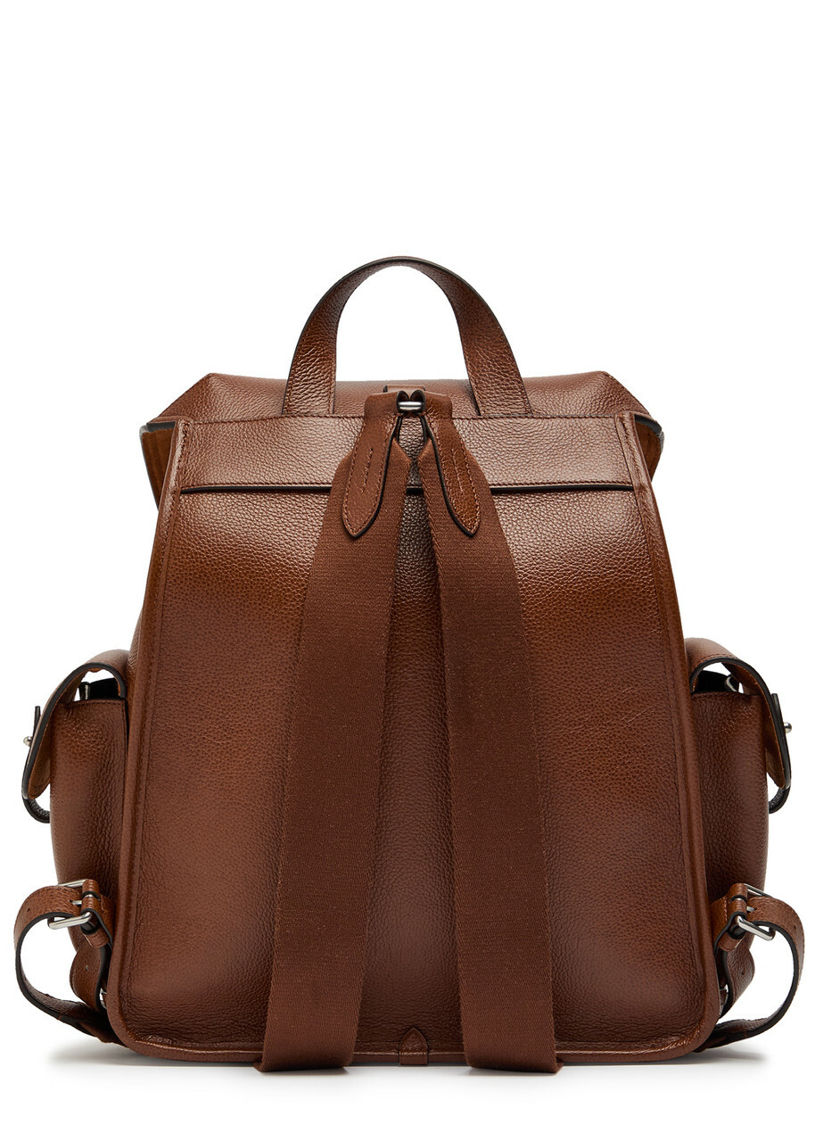 Mulberry Heritage Pebbled Leather Backpack - Tan - One Size