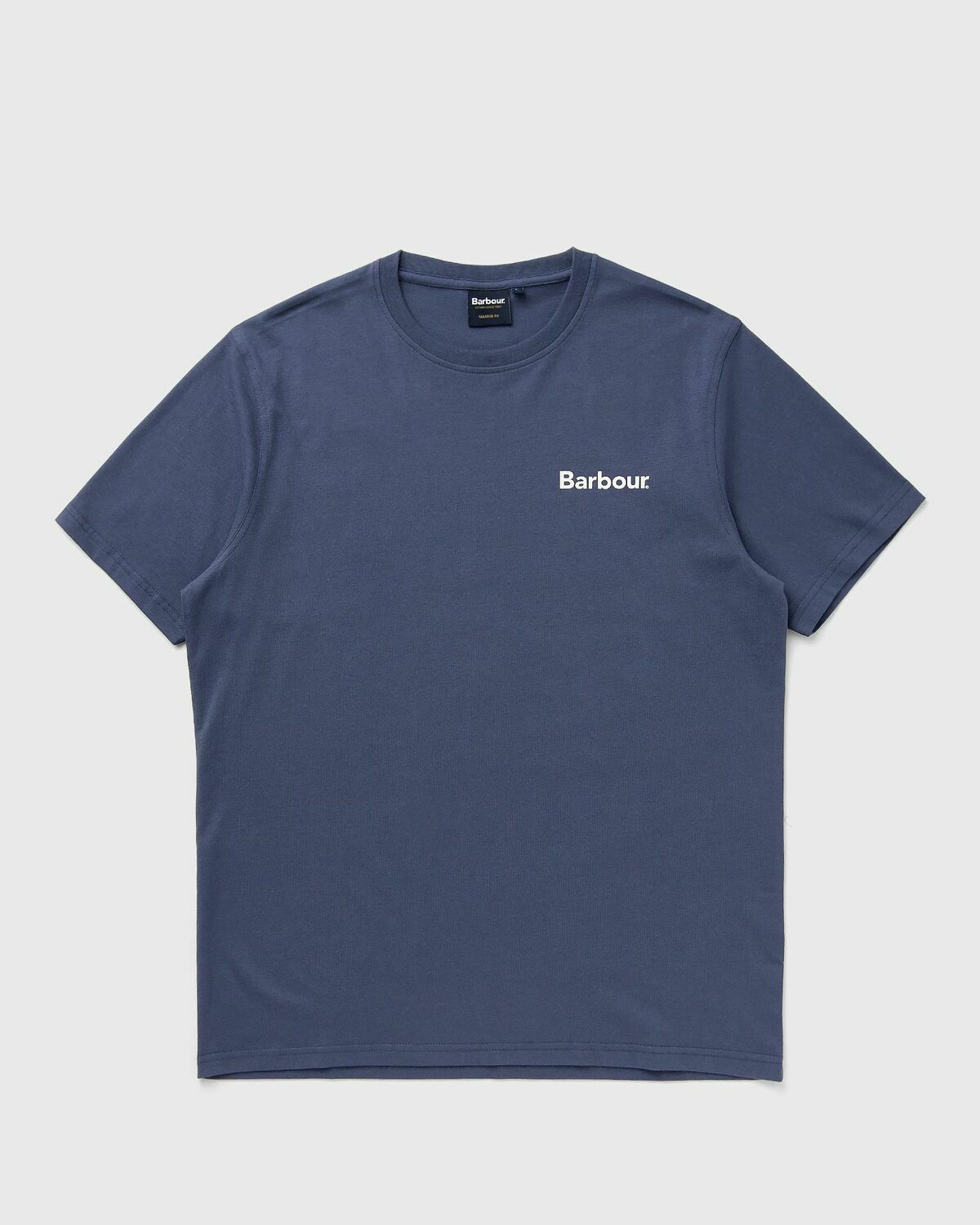 Barbour Camber Graph Tee Blue Mens Shortsleefe