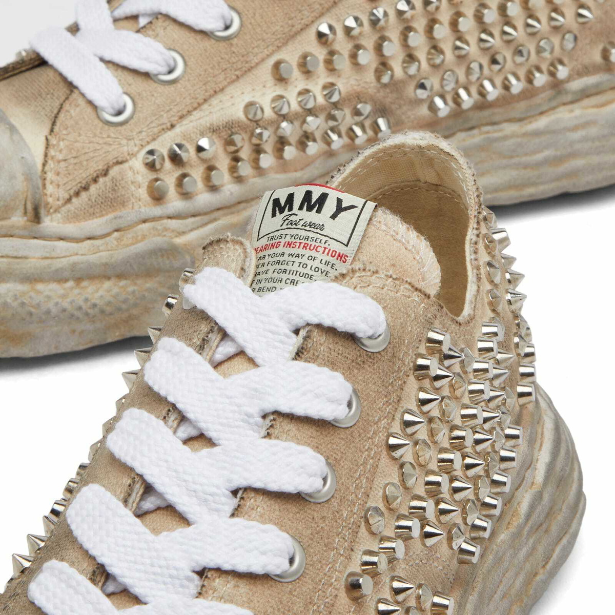 Maison MIHARA YASUHIRO Peterson 23 Original Low Studded Snea in 
