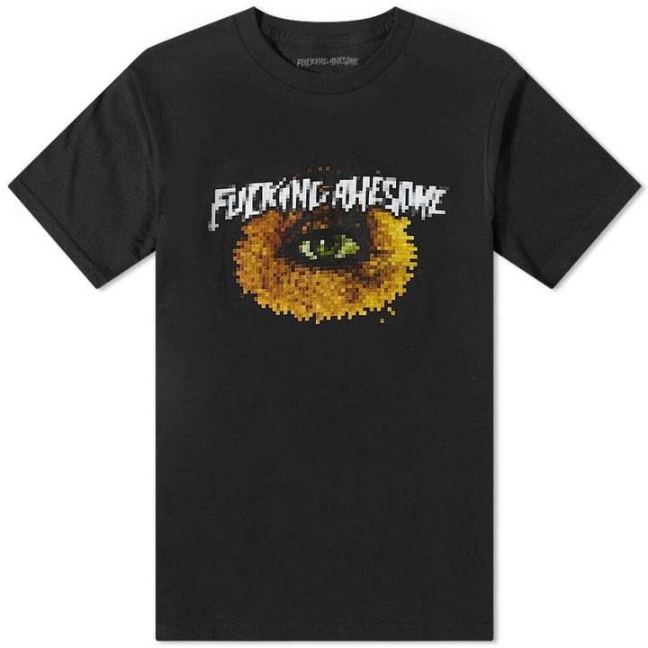 Photo: Fucking Awesome Men's Pixel Eye T-Shirt in Black