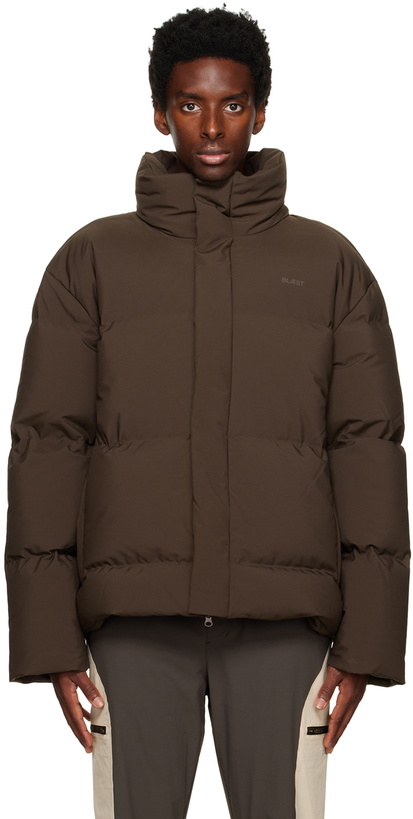 Photo: BLÆST Brown Stordal Down Jacket