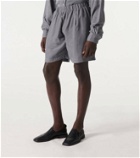 The Frankie Shop Leland cupro shorts