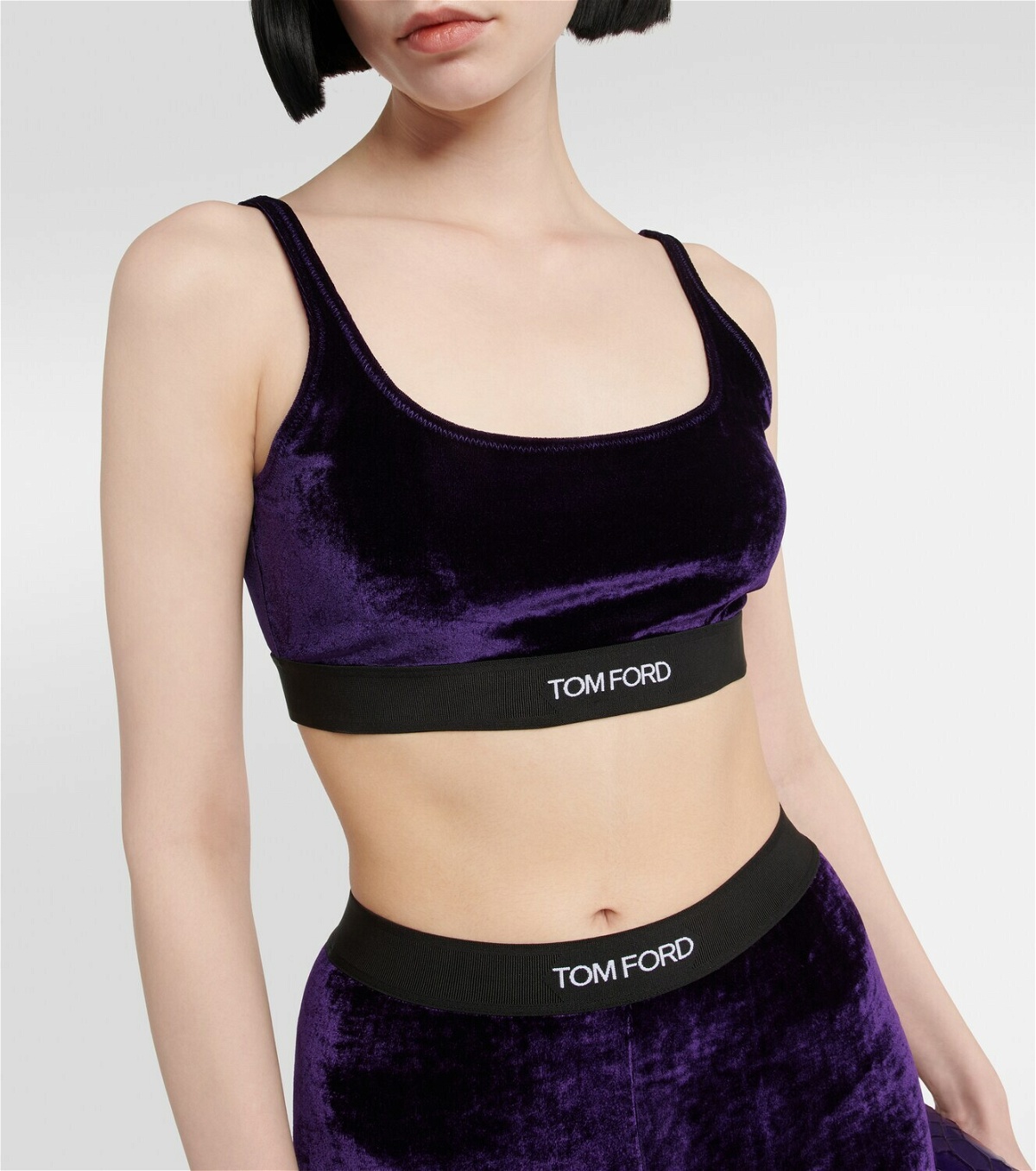 Tom Ford This Velvet Bralette Is The Perfect Combination Of