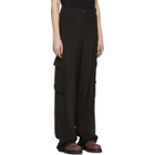 Yang Li Black Cargo Trousers
