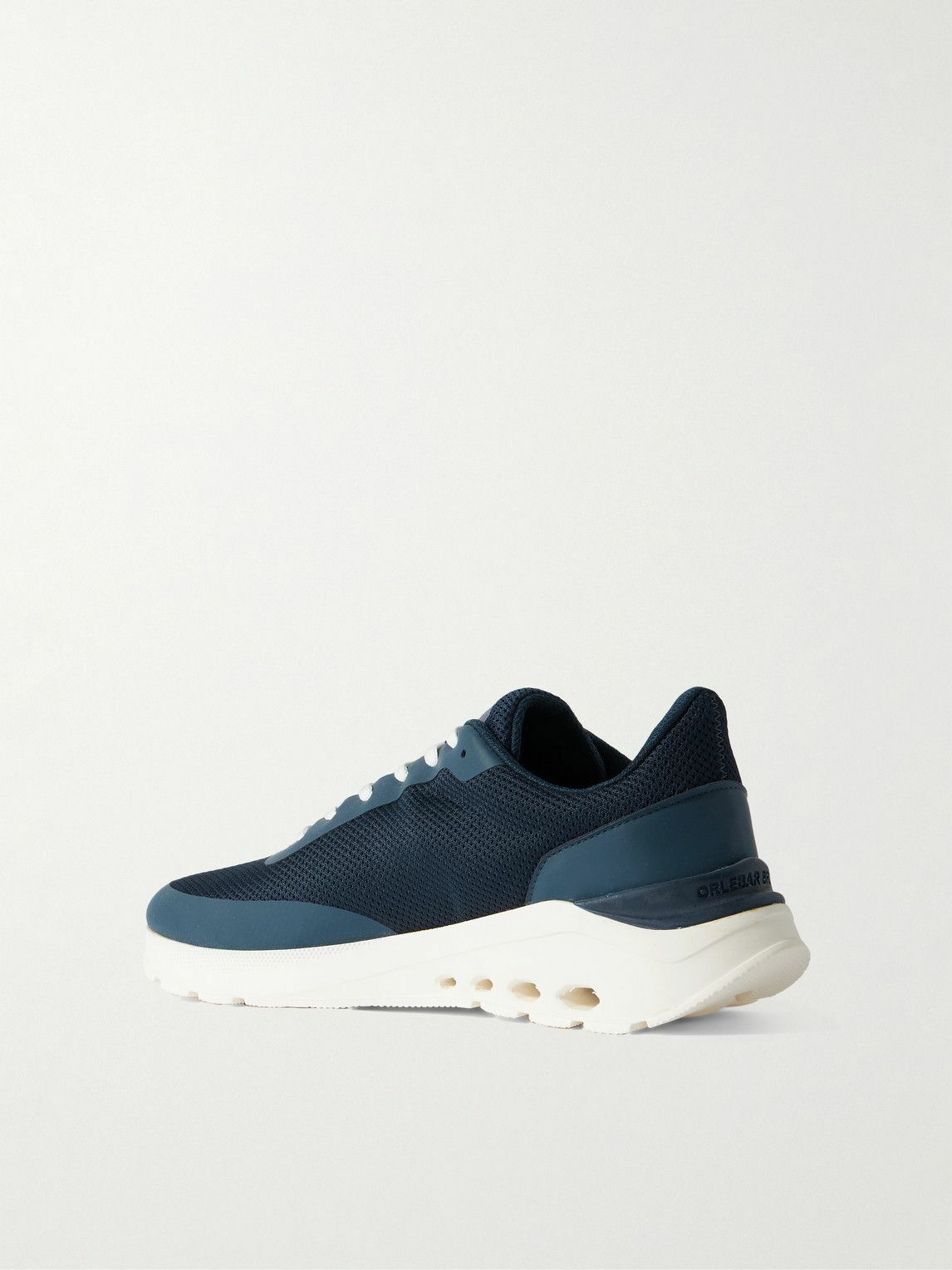 Orlebar Brown - Hydro .B1 Rubber-Trimmed Mesh Sneakers - Blue