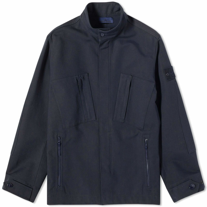 Photo: Stone Island Men's Ghost Jacket in Navy Blue