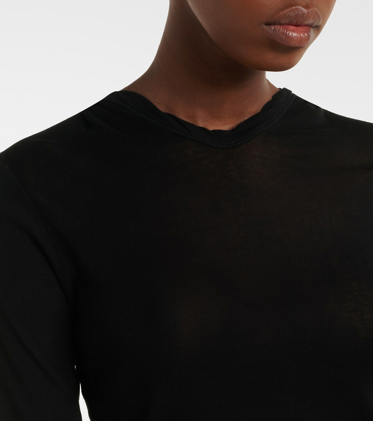 Rick Owens Cotton jersey top