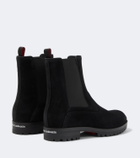 Christian Louboutin Cavernos suede Chelsea boots
