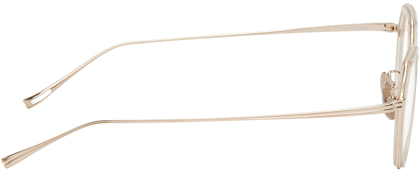 YUICHI TOYAMA. Gold F. Ludwig Glasses
