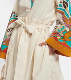 La DoubleJ Sardegna cotton poplin maxi skirt