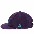 Nanga Men's x Tacoma Fuji Records Logo Corduroy Cap in Purple 