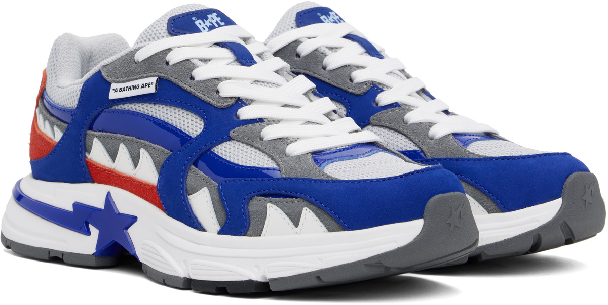 ローカットスニーカー A BATHING APE / SHARK STA JAPAN/27cm/BLU/0ZXSHMX9130SM BAPE Blue Shark STA Japan M1 Sneakers A Bathing Ape