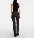Alex Perry High-rise flared pants