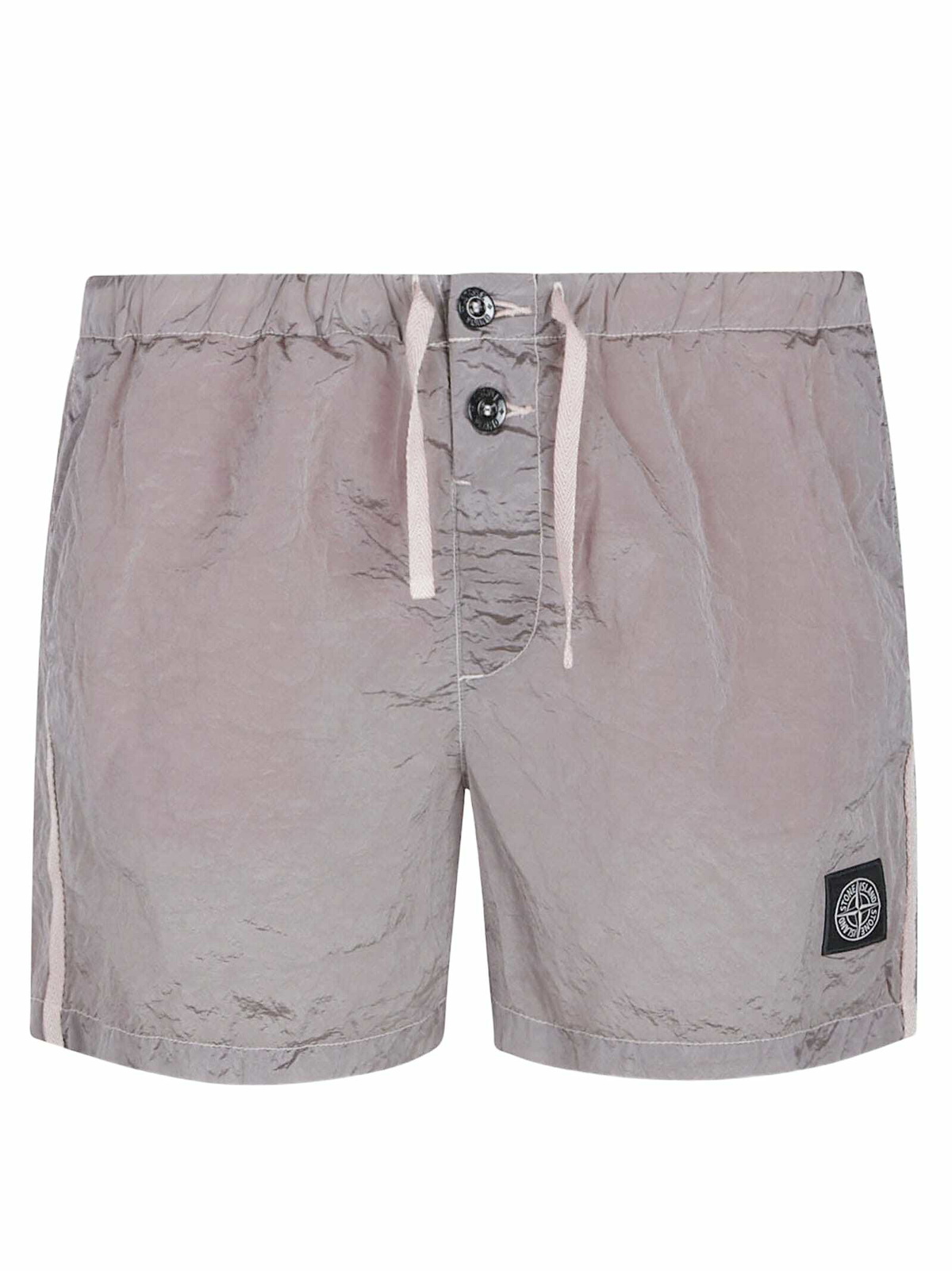 STONE  SWIM PANTS 　グレー　M　ナイロンメタル STONE ISLAND - 【ラスト1点】B0943 NYLON METAL SWIM PANTS