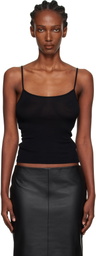 St. Agni Black Wool Baby Camisole