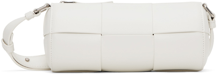 Photo: Bottega Veneta White Small Canette Bag