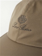 Loro Piana - Logo-Embroidered Storm System® Shell Baseball Cap - Neutrals