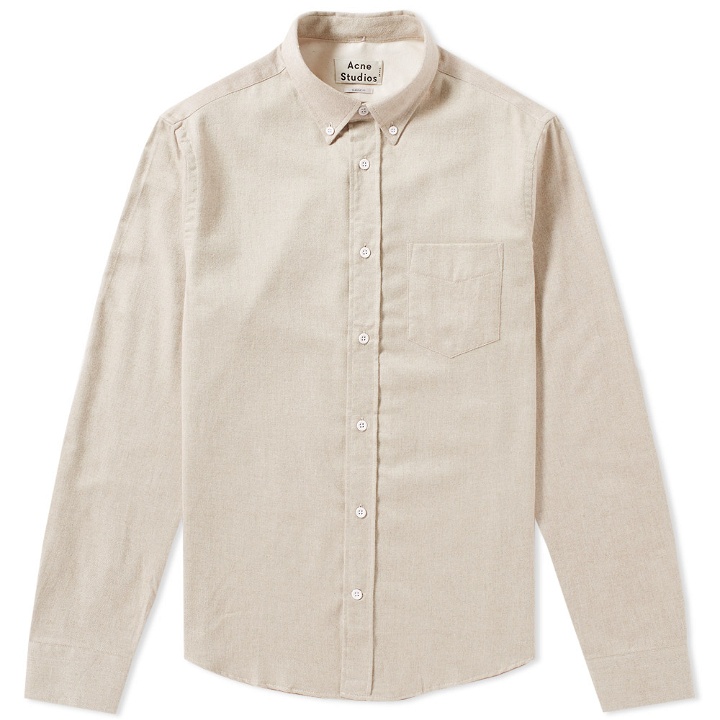 Photo: Acne Studios Isherwood Flannel Button Down Shirt