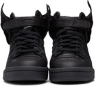 adidas Originals Black Jeremy Scott Edition Forum Hi Wings 4.0 Sneakers