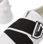 Givenchy - Urban Street Logo-Print Leather Sneakers - White