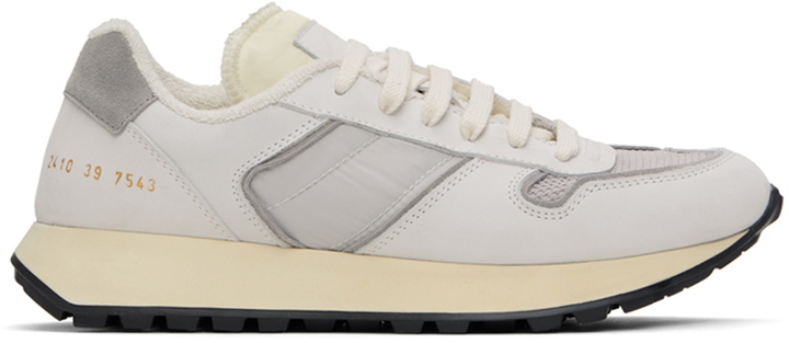 Photo: Common Projects Gray Track SS24 Sneakers