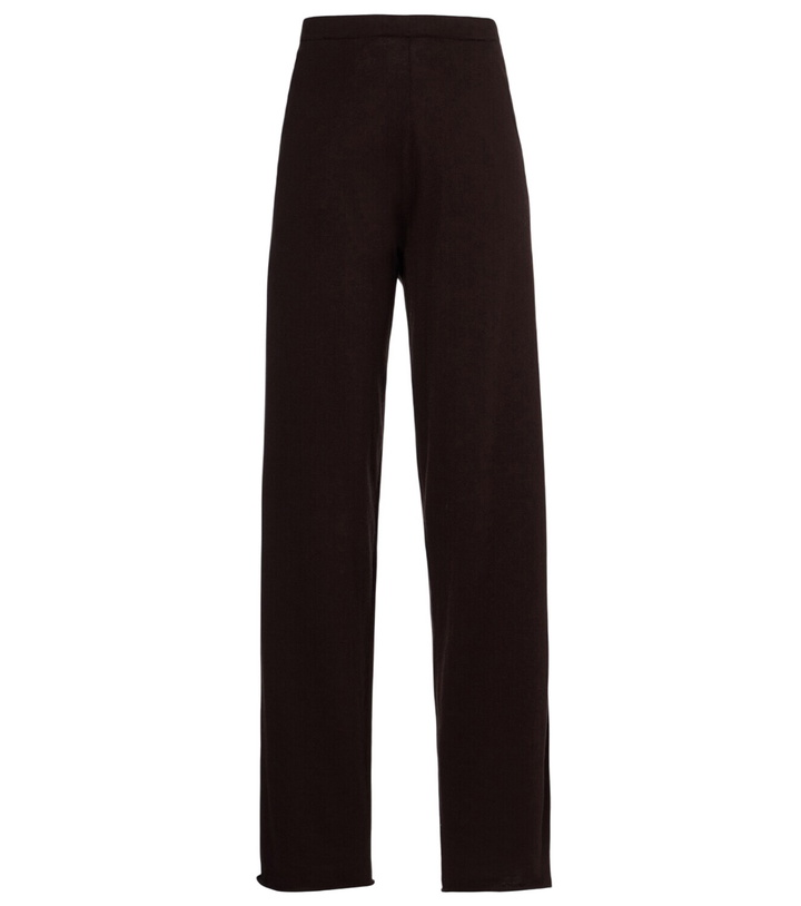 Photo: Extreme Cashmere N°353 Relax cotton-blend straight pants