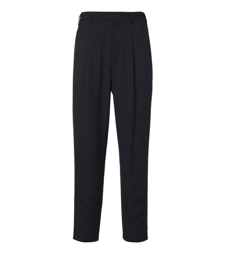 Photo: Giorgio Armani Pleated jacquard straight pants