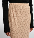 The Row Bandi ribbed-knit maxi skirt