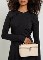 Victoria Beckham Draped Stretch-jersey Midi Dress Black