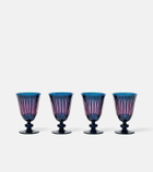 L'Objet Prism set of 4 wine glasses