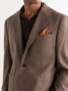 Rubinacci - Virgin Wool-Flannel Suit Jacket - Brown