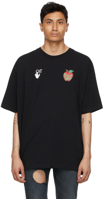 Photo: Off-White Black Apple T-Shirt