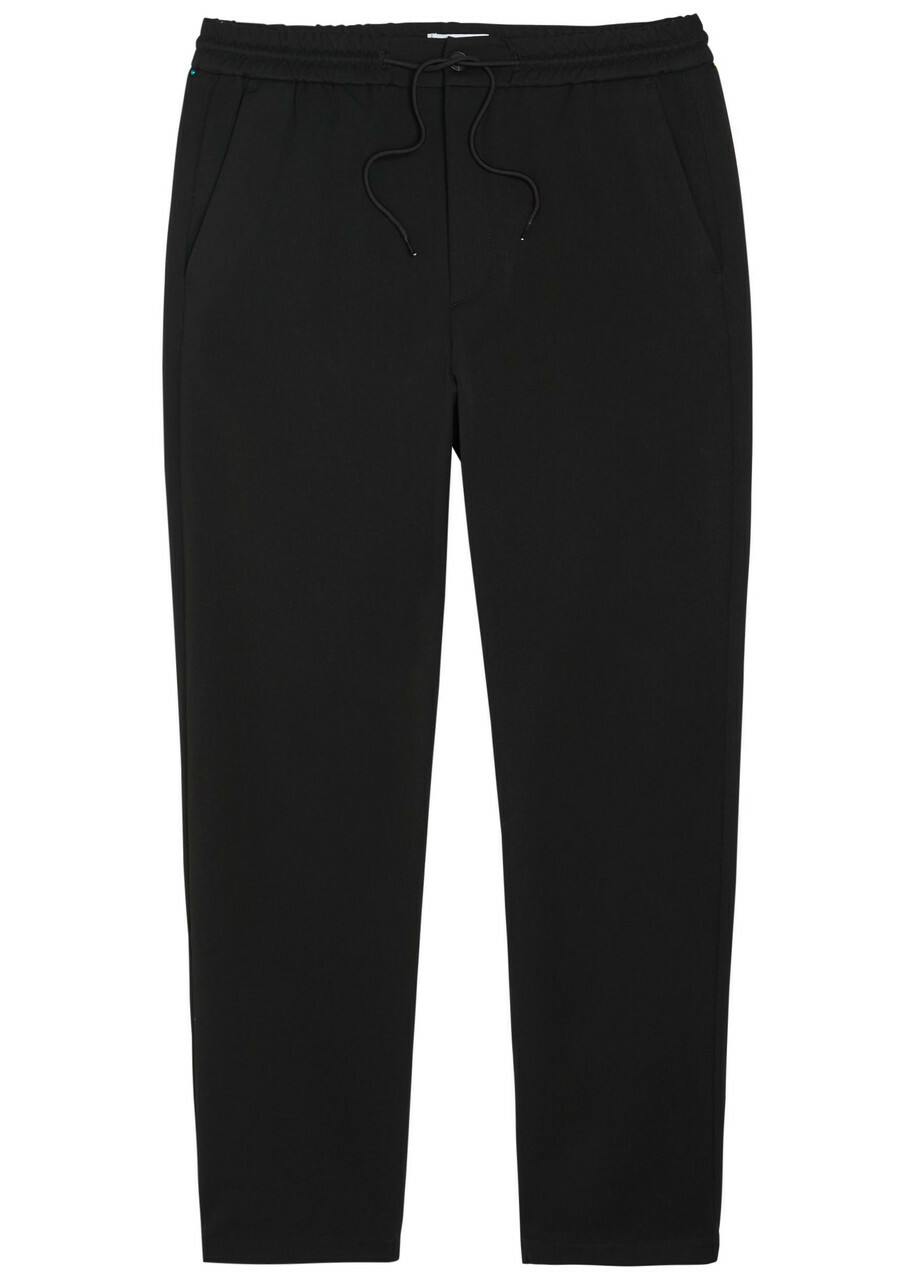 Les Deux Como Tapered-leg Trousers Black