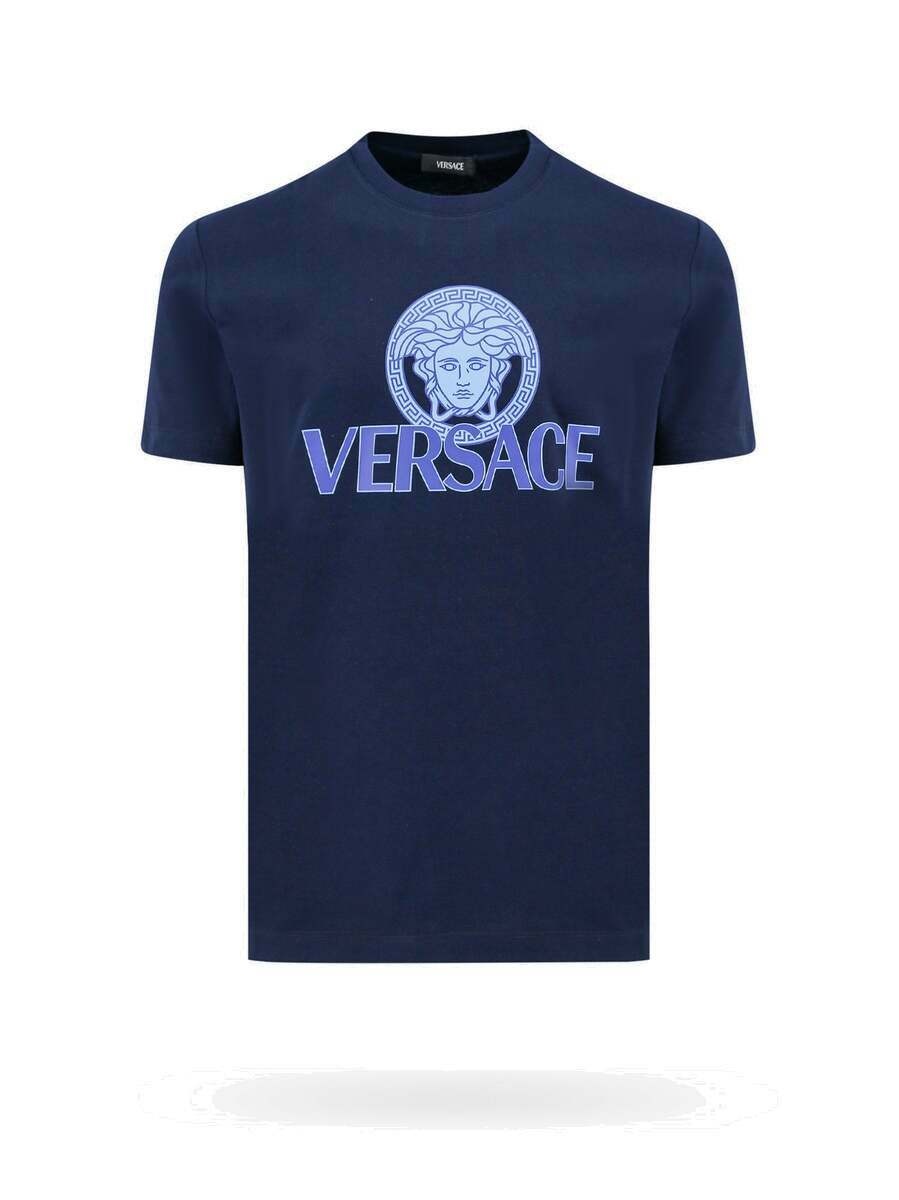 Photo: Versace   T Shirt Blue   Mens