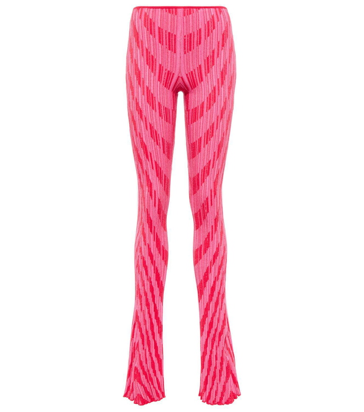 Photo: Philosophy di Lorenzo Serafini Striped intarsia knit sweatpants