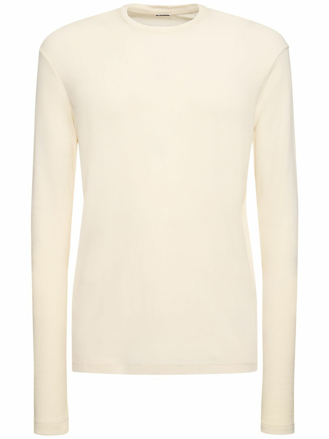 Layered Cotton Long-sleeve T-shirt