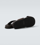 Brioni Suede slides