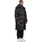 Acne Studios Black Down Long Coat