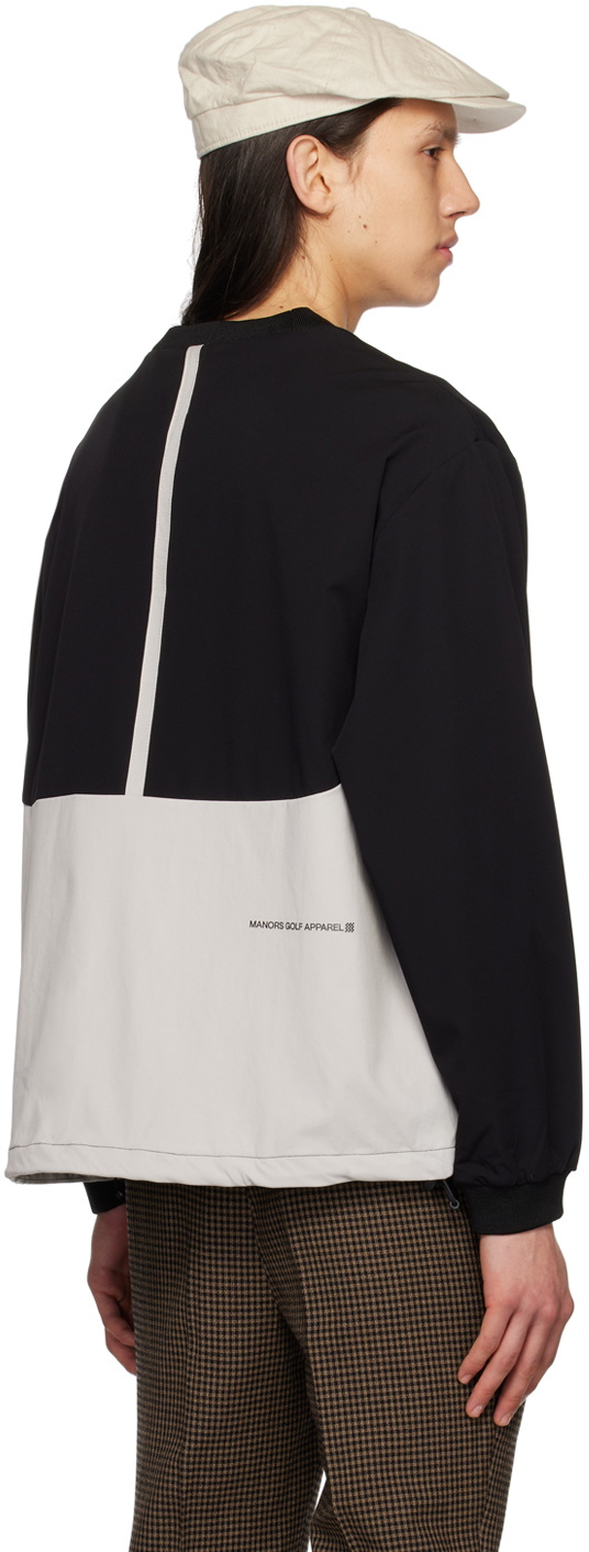 Manors Golf Black Gailes Jacket