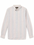 Beams Plus - Striped Cotton-Twill Shirt - White