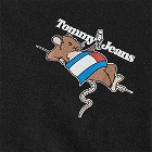 Tommy Jeans Men's Rat Flag T-Shirt in Black