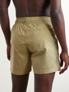 Frescobol Carioca - Salvador Straight-leg Elasticated Swim Shorts - Green
