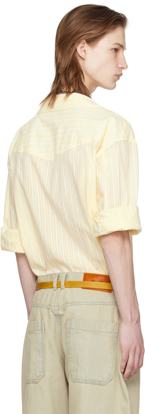 AFTER PRAY Yellow Western Shirt