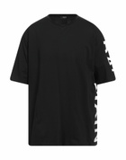 Balmain Mens T-shirt in Black