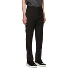 Fendi Black Wool Forever Fendi Trousers