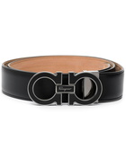 FERRAGAMO - Gancini Leather Belt